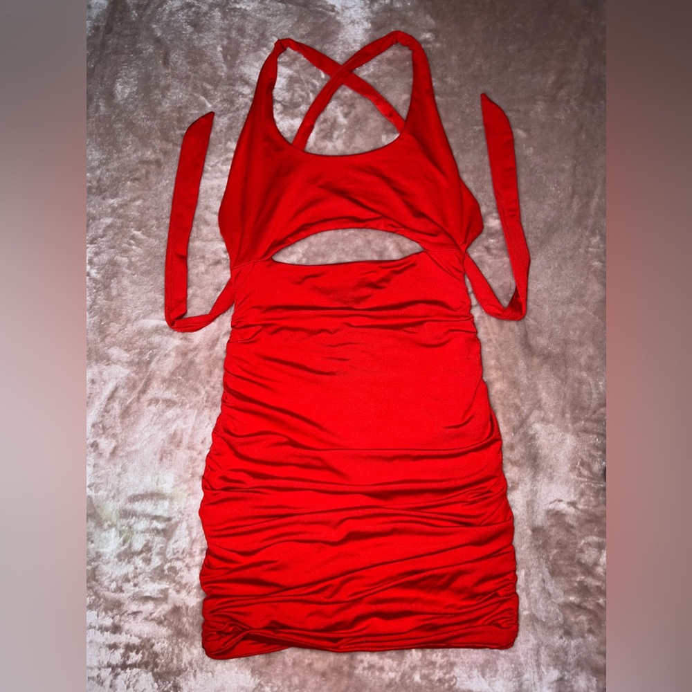 S Scrunch Going Out Dress